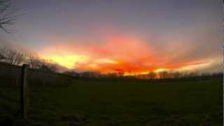 preview picture of video 'Time Lapse Sunset GoPro Hero 3'