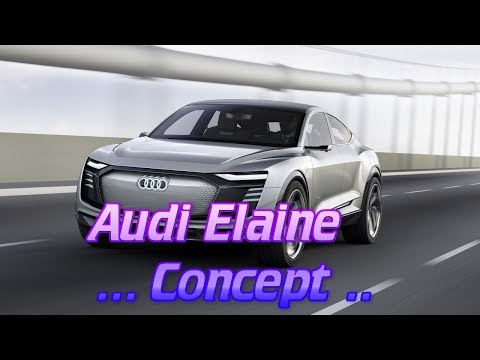 Audi Elaine Concept Gives The E-Tron Sportback Level 4 Autonomy