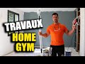 ÇA SERA JAMAIS PRÊT À TEMPS ! HOME GYM EN TRAVAUX...