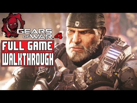 GEARS OF WAR 4 Full Game Walkthrough - No Commentary (#GearsofWar4 Full Game) 2016