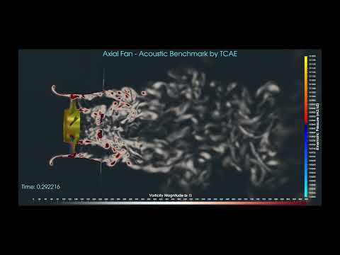 How to Reduce Fan Noise Using TCAE + Aeroacoustics Simulation