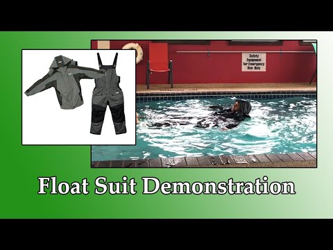 Ice Runner Float Suit Demonstration