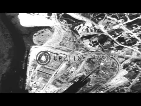 Scenes from 8th Air Force  B-17 daylight bombing missions over Europe during Worl...HD Stock Footage