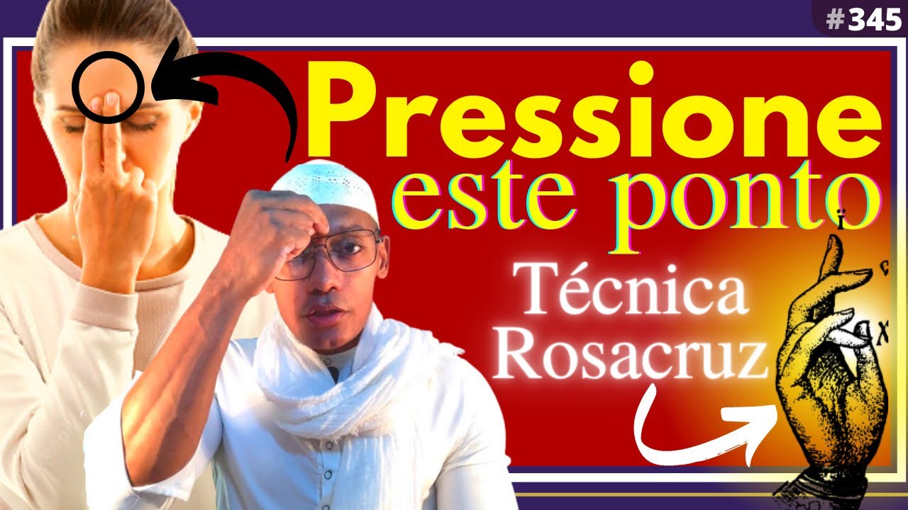 Três dedos no centro da testa: Técnica Rosacruz de Poder Astral /345