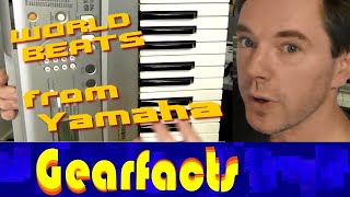 Video thumbnail for Yamaha PSR-A300 world rhythms: Original and inspiring by Gearfacts