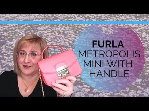 Furla mini Metropolis bag with top handle REVEAL