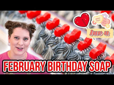 I Made Soap For People Born in February | Royalty Soaps