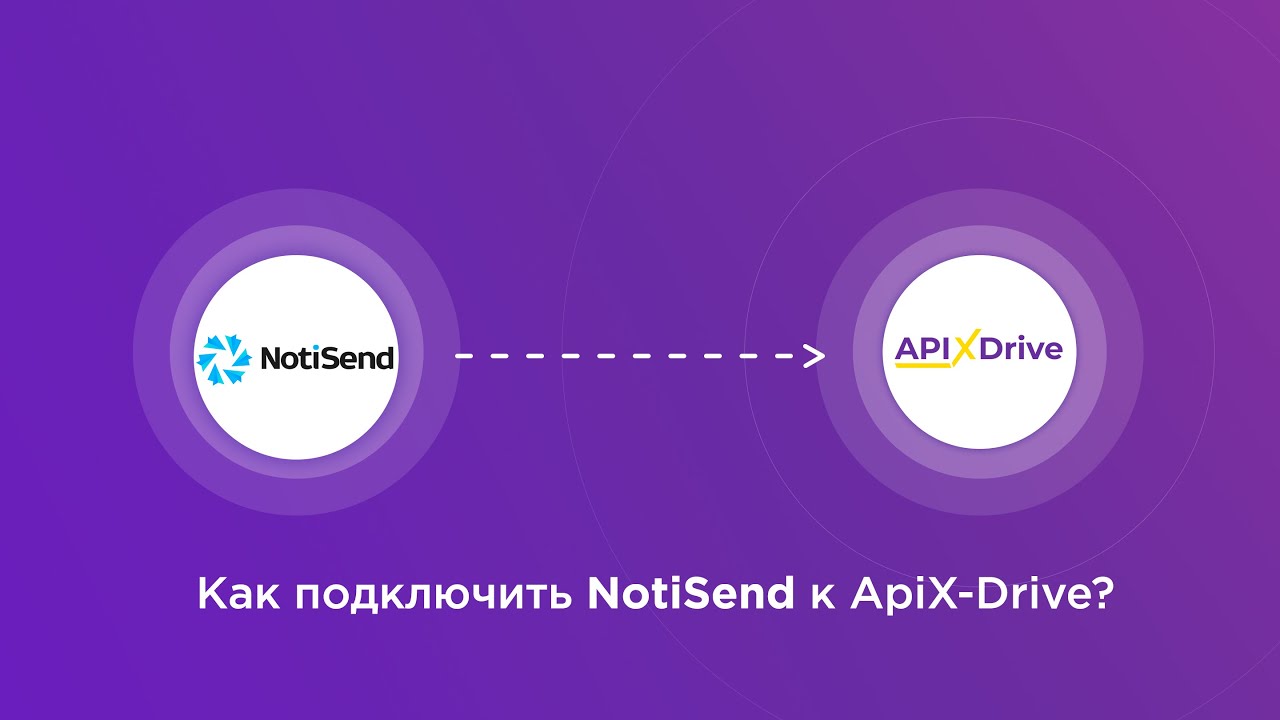 Подключение NotiSend Подключение NotiSend