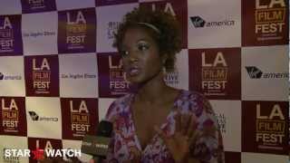 Yolonda Ross red carpet interview at 2012 Los Angeles Film Festival video