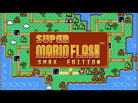 Super Mario Bros. X (SMBX) playthrough - Super Mario Flash - SMBX Edition