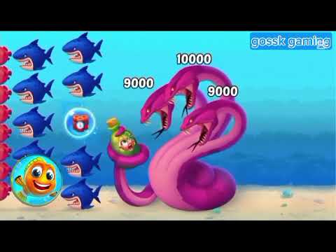 FISHDOM Fishdom🐟 🐠ads mini games part 6 new update hungry fish video game paly