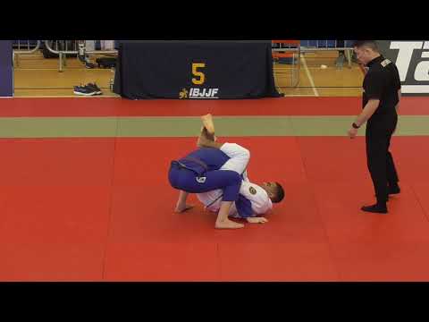 Ronald Dias Alves vs Leonardo Bartelletti - IBJJF London Winter Open 2019 - Purple Adult - Open