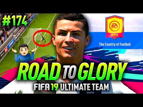 FIFA 19 ROAD TO GLORY #174 - LUCKIEST GOAL EVER!!