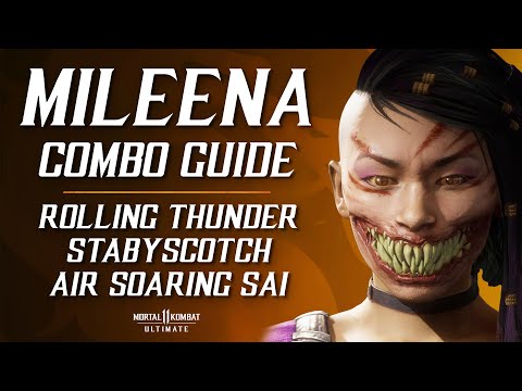 Mileena Combo Guide (Rolling Thunder + Stabyscotch + Air Soaring Sai) – Mortal Kombat 11