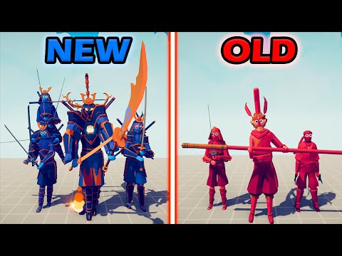 NEW DYNASTY TEAM vs OLD DYNASTY TEAM - Totally Accurate Battle Simulator | TABS