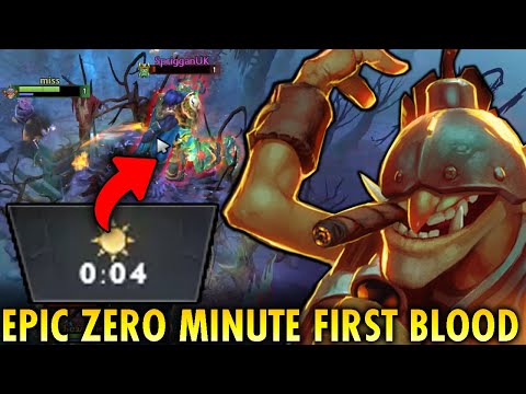 NO ESCAPE!! ZERO MINUTE FIRST BLOOD SET UP!!  TECHIES Wombo Combo 5 Man RP COMEBACK!!! DOTA 2