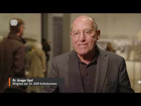 Video Thumbnail: Ausstellung erinnert an Wirken der ersten freien Volkskammer der DDR