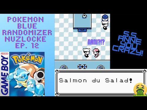 S.S. Ins-Anne-ity! S.S. Anne Marathon Run - Pokemon Blue Randomizer Nuzlocke Ep. 12