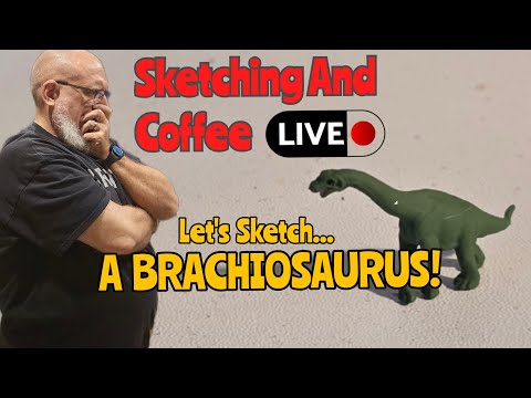 Brachiosaurus sketch tutorial: Just how big were they?