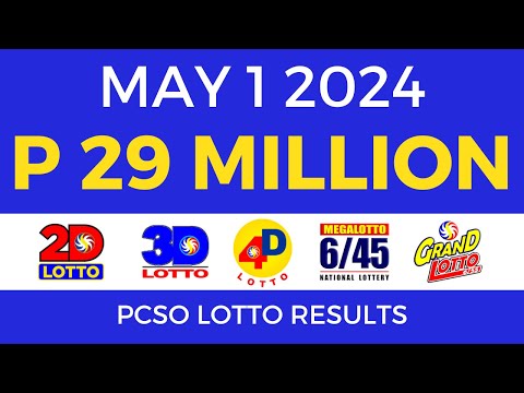 Lotto Result Today 9pm May 1 2024 Complete Details