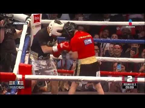 Julio César Chávez shows off his waist movement against El Travieso Arce | Box en Imagen