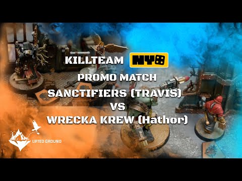 Sanctifiers vs Wrecka Krew: NYO4 Promo Match: Kill Team Battle Report