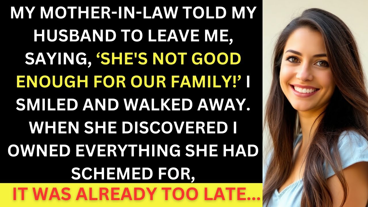 My Mother In Law Told My Husband To Leave Me, Saying, She Will Never Be Good Enough For Our Family