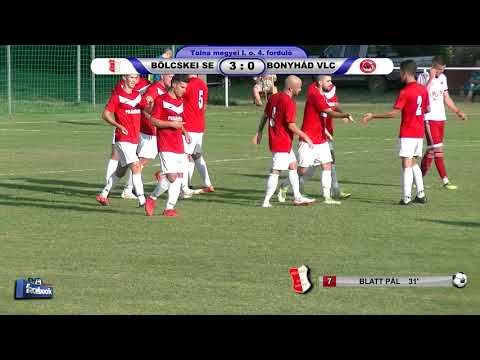 BÖLCSKEI SE - BONYHÁD VLC      4 - 3 (3 - 1)