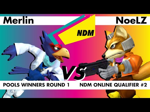 NDM Online Qualifier #2 - Merlin (Falco) vs. NoeLZ (Fox) Pools
