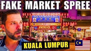 PETALING STREET, Crazy Market Spree in KUALA LUMPUR 🇲🇾 Chinatown