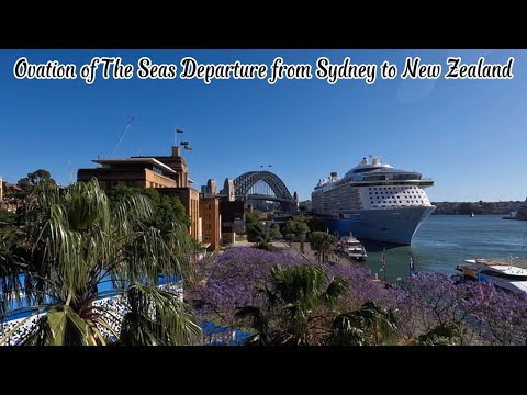 Thumbnail for Ovation of The Seas Sydney to New Zealand Day 1 ｜海洋赞礼号新西兰之旅 悉尼起航
