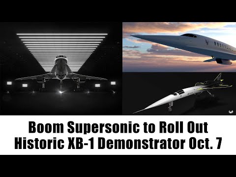 Boom Supersonic to Roll Out Historic XB 1 Demonstrator Oct  7