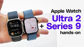 Apple Watch Ultra 2 and Apple Watch Series 9 hands-on