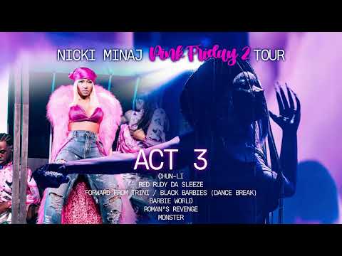 NICKI MINAJ - ACT 3 (Live Studio) Pink Friday 2 Tour