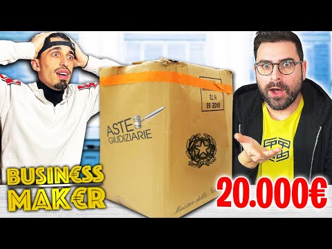 ABBIAMO VINTO 20.000€ di ASTA! (e ora che facciamo??) - Business Maker #8