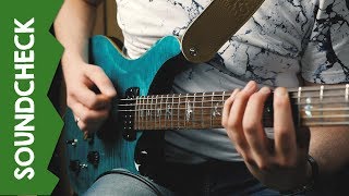 Video thumbnail for PRS SE Paul's Guitar Aqua w/ Bazok by Bartosz Bazok Zelek