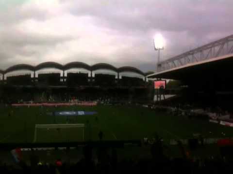 Lyon 1-1 Asse hommage à François Clerc