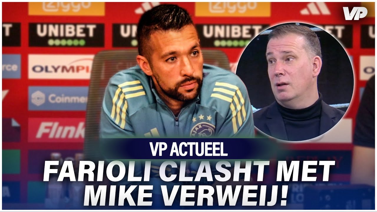 Thumbnail for article: Farioli in de clinch met Verweij op Ajax-persco: 'En? Je mist nog wat'