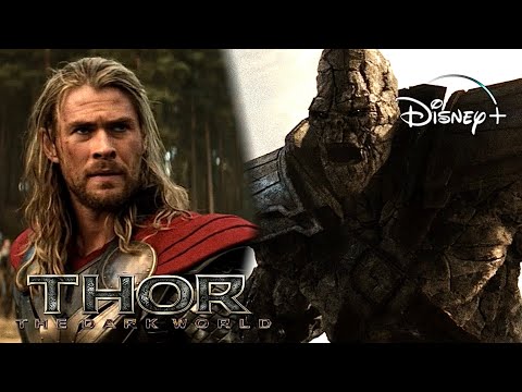 Thor: The Dark World | Thor Vs Stone Giant - Attack On Vanaheim Scene | Disney+ [2013]