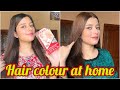 How I Dye my hair at home | Without bleach golden brown