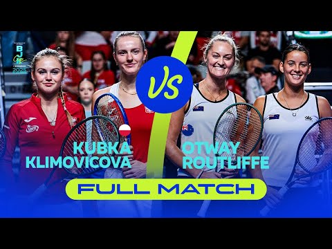 Kubka/Klimovicova (POL) vs  Otway/Routliffe (NZL) | 2025 BJK Cup Play-offs | FULL MATCH