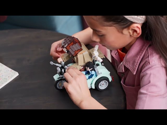 Vídeo relacionado con LEGO Harry Potter Viaje en Moto de Hagrid y Harry - Moto de Juguete con Sidecar y Figura de Hedwig la Lechuza - Regalo de Cumpleaños para Niñas y Niños de 9+ Años y Fans del Mundo Mágico 76443