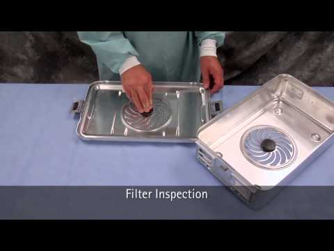 Aseptic Presentation after Low Temperature Sterilization of the Aesculap SterilContainer S™ System