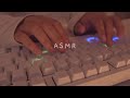 Cozy ASMR 3h Typing On Ceramic 5 Different Keyboards ️