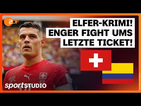Video Thumbnail: Schweiz – Kolumbien Highlights | Achtelfinale, FIFA WM 2026 | sportstudio
