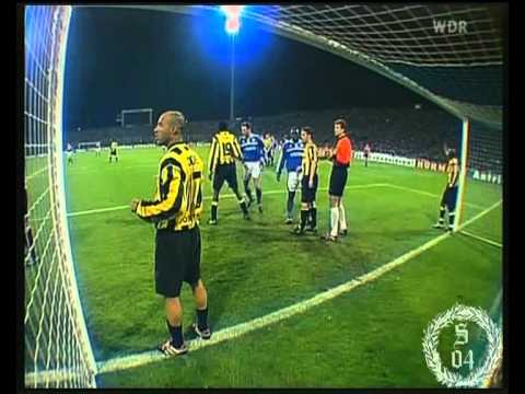DFB-Pokal 00/01 Achtelfinale FC Schalke 04 - Borussia Dortmund 2:1