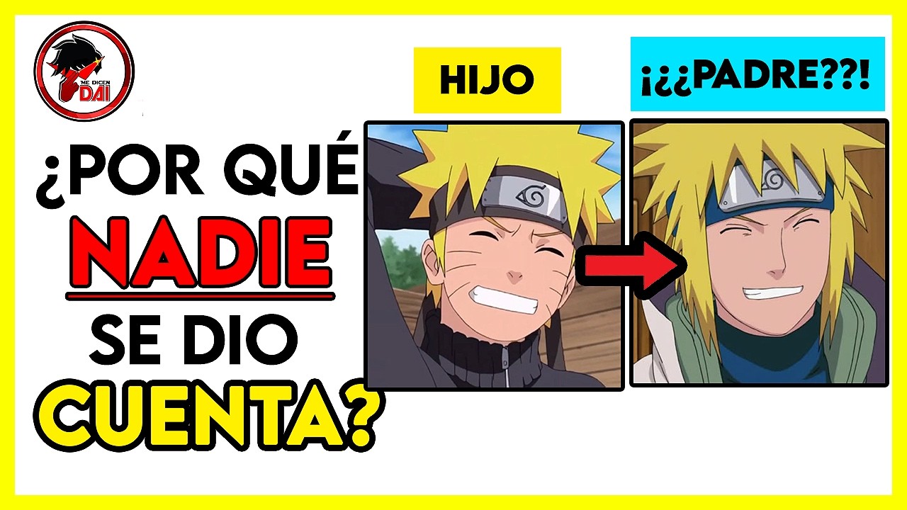 Naruto: Explicando El "MISTERIO" del PAPÁ de Naruto