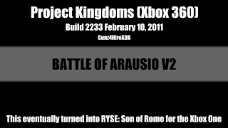 Project Kingdoms Build 2233 | Battle of Arausio V2