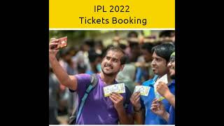 IPL 2022 Tickets Booking Start Date | IPL 2022 Tickets Booking #shorts #youtubeshorts #ipl2022