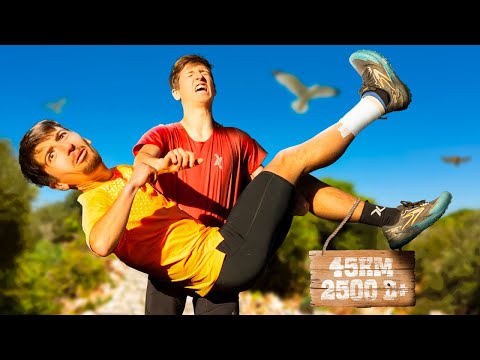 Je participe à mon PREMIER TRAIL LONG, énorme FIASCO 🤕 𝟰𝟱𝙆𝙈 / 𝟮𝟱𝟬𝟬𝙙+